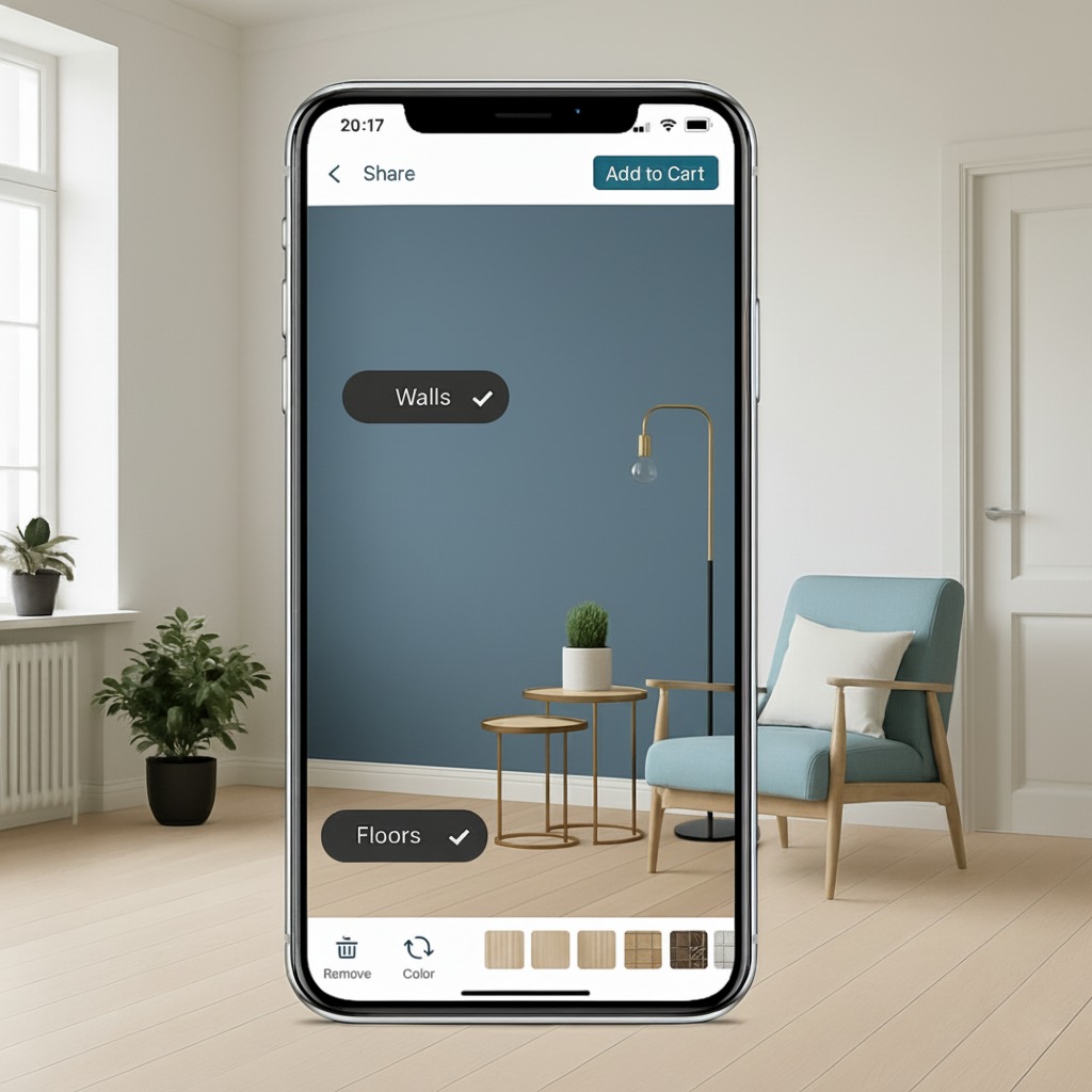 flooring visualizer with ai